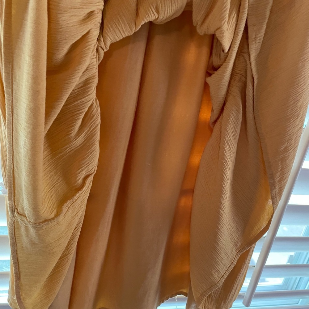 Joie Embroidered Yellow Sleeveless Midi-dress - Excellent Condition 🌷 - Picture 12 of 14